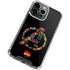 Marvel Classic Comics Avengers Logo iPhone 14 Pro Clear Case